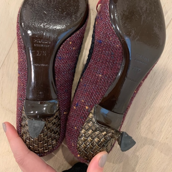 Prada tweed heels - Picture 7 of 7